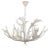 2020s 30-Inch Diameter Antler Chandelier - White For Sale - Image 5 of 5