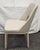 Mid-Century Modern Interlude Home Canton Modern Cloud Leather and Cliffside Grey Mahogany Dining Chair For Sale - Image 3 of 9