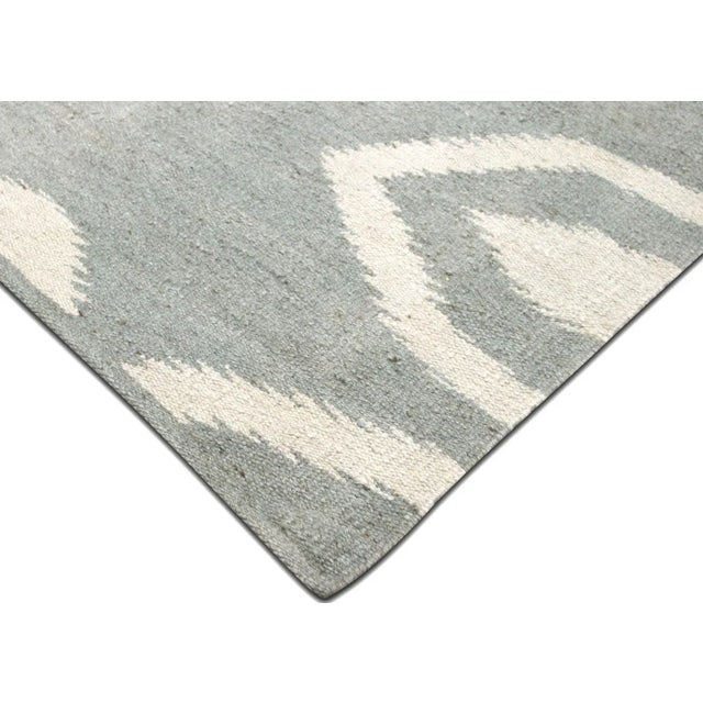 Contemporary Contemporary Ikat Design Kilim For Sale - Image 3 of 5