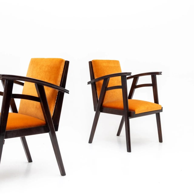 1960s Set of Mid-Century Armchairs, 1960s For Sale - Image 5 of 10