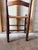 Vintage Early American Shaker Rustic Style High Ladder Back Dinning Chairs , Possibly by Clore For Sale - Image 15 of 17