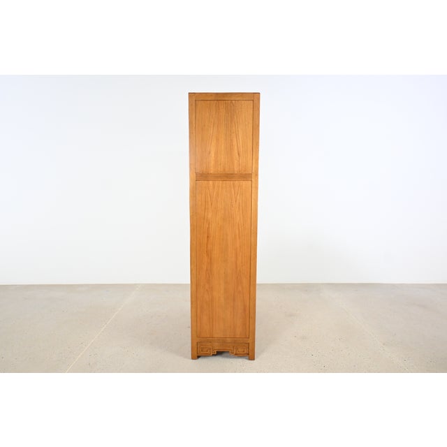 Baker Furniture Asian-Inspired Hollywood Regency Wardrobe Dresser For Sale - Image 15 of 17