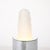 Art Deco Table Lamp in Frosted Glass W/ Polished Chrome Diffuser on Marble Base For Sale - Image 13 of 14