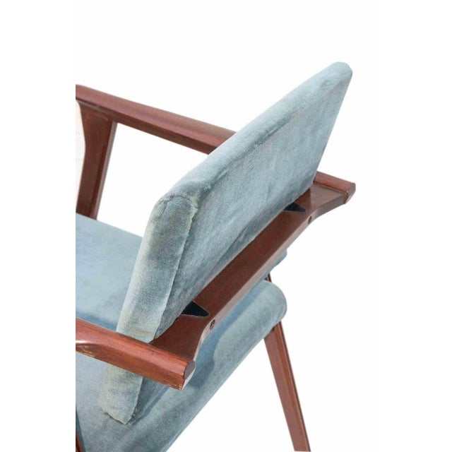 Franco Albini Set of Rosewood Luisa Chairs by Franco Albini, 1950s For Sale - Image 4 of 9