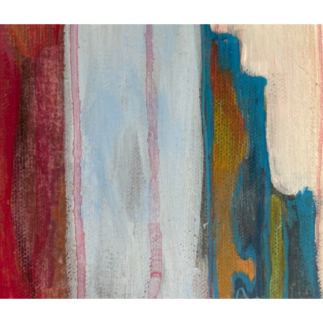 Abstract Original Geometric Abstract Painting. Acrylic on Stretched Canvas. For Sale - Image 3 of 12