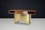 Italian Walnut Console with Brass Base, 1950s For Sale - Image 9 of 18
