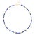 Lapis Lazuli Tube Matinee Necklace For Sale