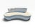 Postmodern Sculptural Curved Kidney Cloud Sofas – Pair of 2 For Sale In Philadelphia - Image 6 of 10