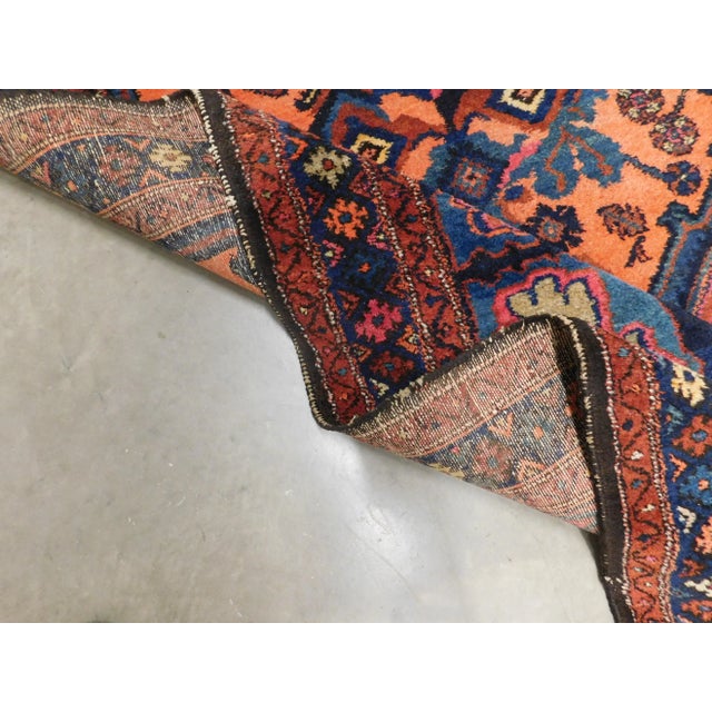 1940s Vintage Persian Runner Rug 3'10"x 11'5" For Sale - Image 11 of 13