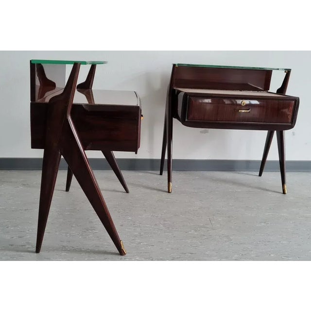 Bedside Tables by Ico & Luisa Parisi, 1950s, Set of 2 For Sale - Image 3 of 7