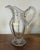 English Large Antique Early 19th Century George III Anglo Irish Cut Crystal Glass Wine Ewer or Water Pitcher For Sale - Image 3 of 13