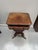 Antique Mahogany Sewing Table, in Worn conditions. Designed before 1890
