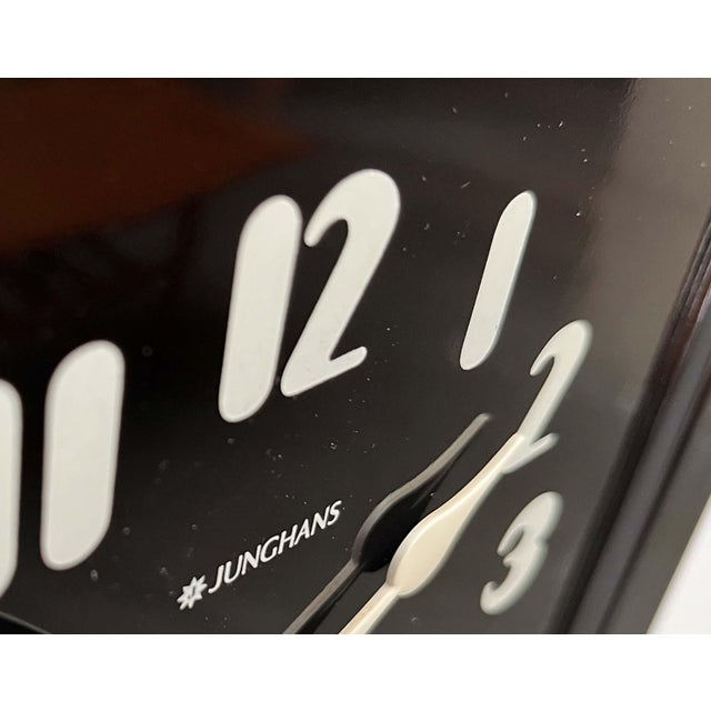 Vintage German Ceramic Wall Clock from Junghans, 1970s For Sale - Image 14 of 18