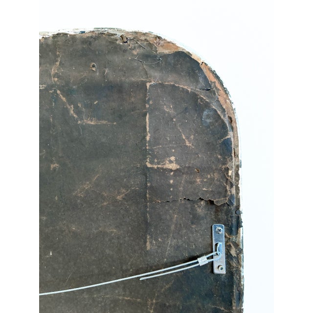 Large Antique French Louis Philippe Mirror – Green and Gold, Late 19th Century For Sale - Image 10 of 10