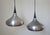Mid-Century Modern Mid-Century Orient Pendants Orient by Jo Hammerborg for Fog & Mørup, Denmark, 1968, Set of 2 For Sale - Image 3 of 15