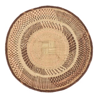 Early 20th Century Tonga Binga Basket 19 Inch For Sale