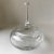Signed Cone Flower Etched Clear Crystal Covered Candy Dish by Fitzgerald For Sale - Image 4 of 13
