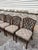 Wood Set of 4 Vintage Diamond Lattice Backed Side Chairs For Sale - Image 7 of 10
