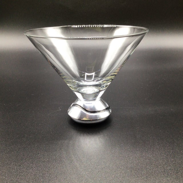 Lenox Lenox Vibe (Hollowware) Cocktail Glasses Set of 4 For Sale - Image 4 of 12