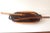 Vintage Carved Exotic Wood Serving Dish With 2 Spoons Salad Bowl For Sale - Image 9 of 11