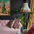 The Topaz Damask Lampshade Part of The Jewel Collection by T&T x Nina Watson Pairing a cool teal base with a cream damask...