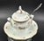 Vista Alegra Porcelain Petite Sugar Bowl With Oneida Sugar Spoon For Sale - Image 14 of 18