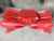 1970s Red Painted Wooden Carved Vintage Crab Style Coffee Table Base For Sale - Image 5 of 6