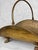 Vintage English Regency Brass Lions Paw Fireplace Firewood Log Holder For Sale - Image 9 of 10