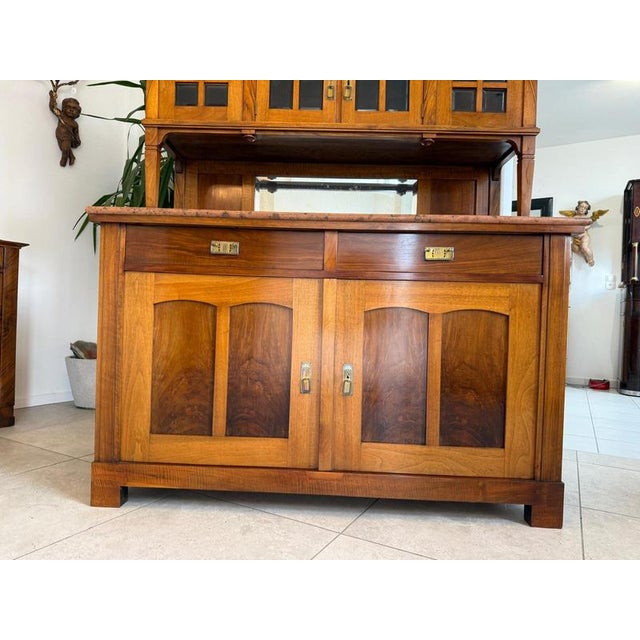 Art Nouveau Topped Kitchen Cabinet, 1920s For Sale - Image 14 of 15