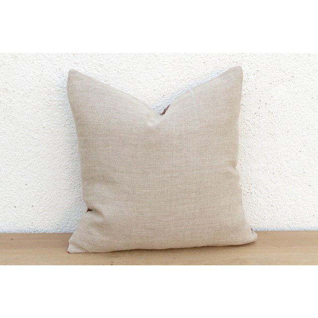 Artisan Soul, Antique Phulkari Pillow Cover For Sale In Los Angeles - Image 6 of 7