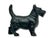 Figurative Very Nice Vintage Hubley Manufacturing Co. Cast Iron Standing Scottish Terrier - Scottie Dog Doorstop - Circa 1930s For Sale - Image 3 of 18