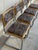Mid-Century Modern Set of 4 Vintage in Style of Marcel Breuer Cesca Style Cantilever Dining Chairs, Italy For Sale - Image 3 of 8
