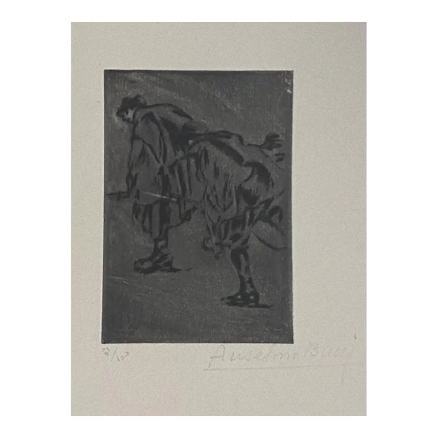 Anselmo Bucci, Military, Etching, 1917 For Sale
