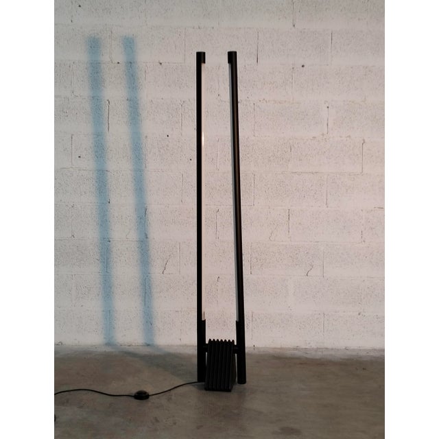 Metal Adjustable Sistema Flu Lamp by Rodolfo Bonetto for Luci, 1980s For Sale - Image 7 of 13