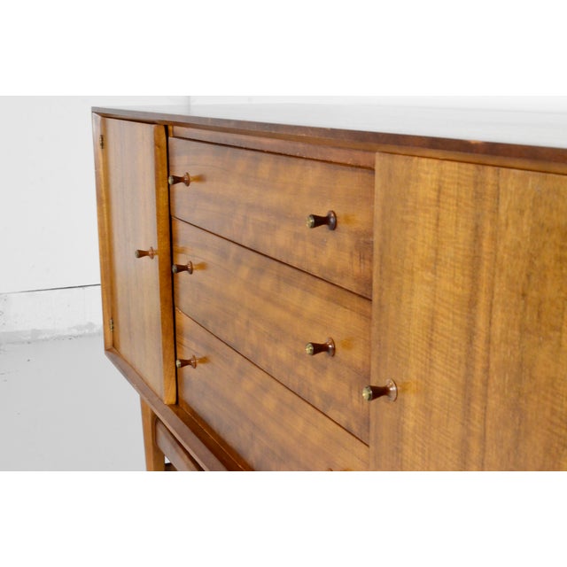 Wood Walnut Sideboard from Gordon Russell, 1960s For Sale - Image 7 of 12