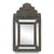 Dutch Repoussé Brass Mirror with Side Panels For Sale - Image 6 of 6