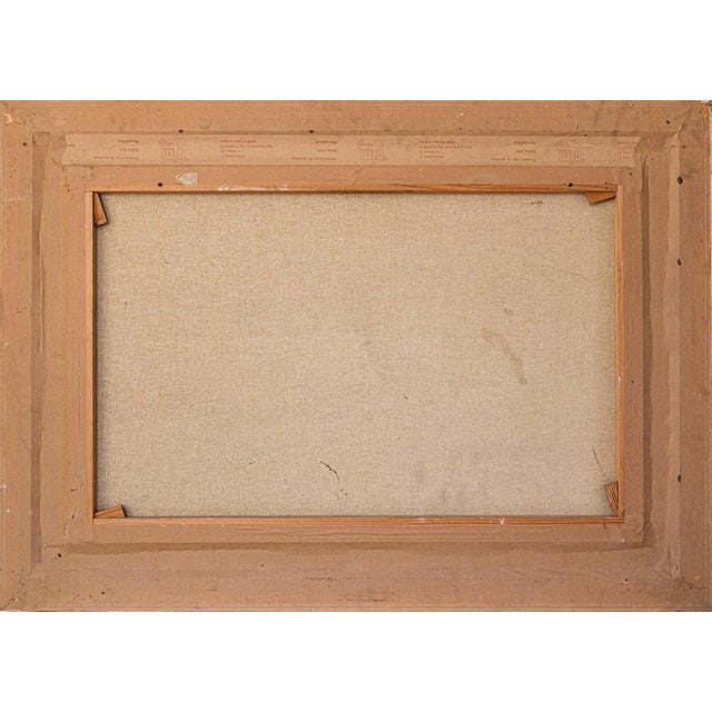 Post-Impressionist Artist, Harvesting the Crop, Large Oil Painting, Framed For Sale - Image 9 of 10