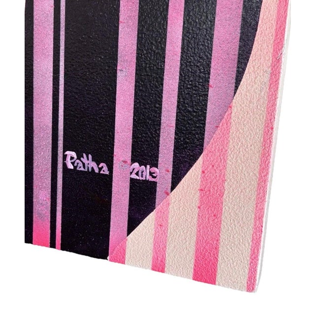 Camille Patha “Punch” 60 X 60” Painting Feature Tacoma Art Museum Book Cover For Sale - Image 9 of 9