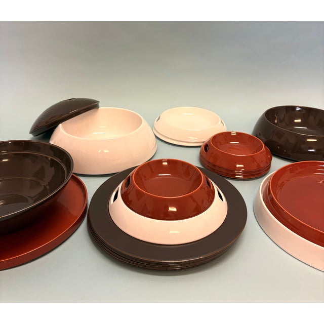 1970s Vintage La Boule Tableware from Villeroy & Boch, 1971, Set of 19 For Sale - Image 5 of 12