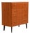 Vintage Scandinavian Chest of Drawers with Black Legs, 1960s For Sale