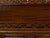 English 19th Century Mahogany Faux Bamboo Side Table with Carved Tray Top For Sale - Image 10 of 12