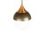 1950s Italian Copper and Glass Pendant Lamp in Brown Metal by Bruno Gatta for Stilnovo, 1960s For Sale - Image 5 of 13