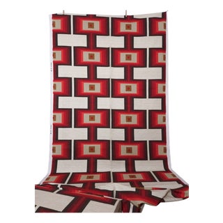 Mid-Century Modern German Fabric Bale for Curtains, 1970s For Sale