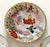 Mid 20th Century Vintage Floral Hand‑Painted Wall Plate Collection / Grouping - Set of 7 For Sale - Image 5 of 12
