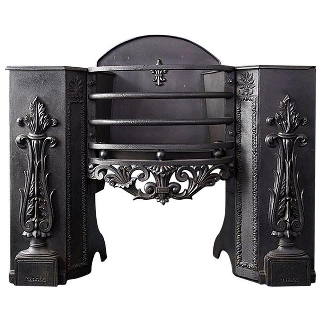 19th Century Cast Iron Hob Grate For Sale - Image 4 of 4