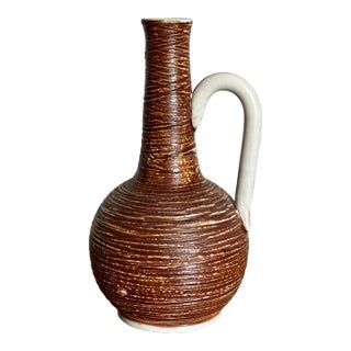 1950s Andersson & Johansson Pitcher Vase for Höganäs Keramik, Sweden For Sale