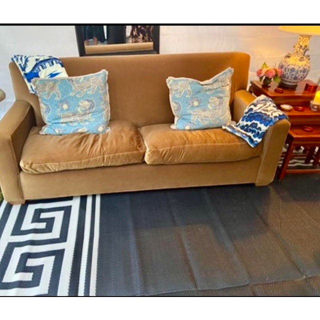 Sienna Kreiss Mohair Sofa Made by Cisco Brothers For Sale - Image 8 of 9