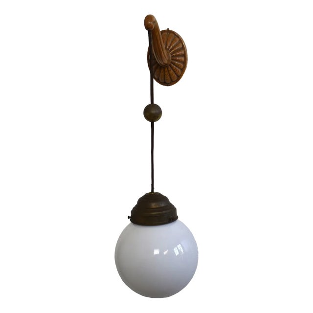 Wall Lamp by Josef Hoffmann, 1890s For Sale