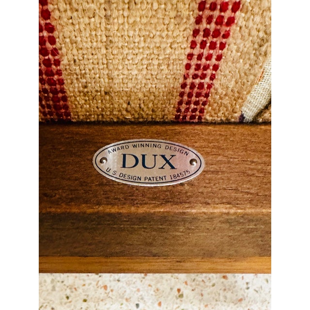 1960's Danish Modern Folke Ohlsson "Scissor" Sculpted Chair for Dux For Sale - Image 10 of 12