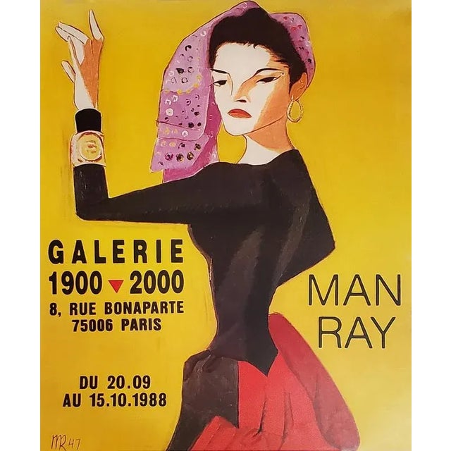 Original Juliet Poster after Man Ray, 1988 For Sale - Image 4 of 4